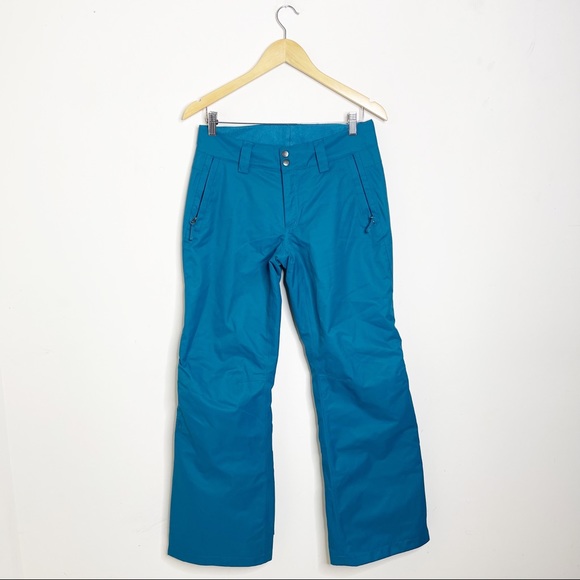 The North Face Women's Teal Snow Pants Size Small - Picture 3 of 7